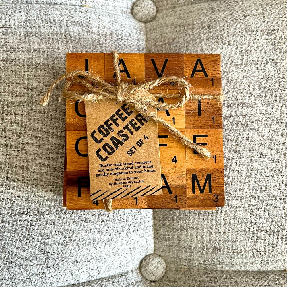 Wood Coffee Coaster